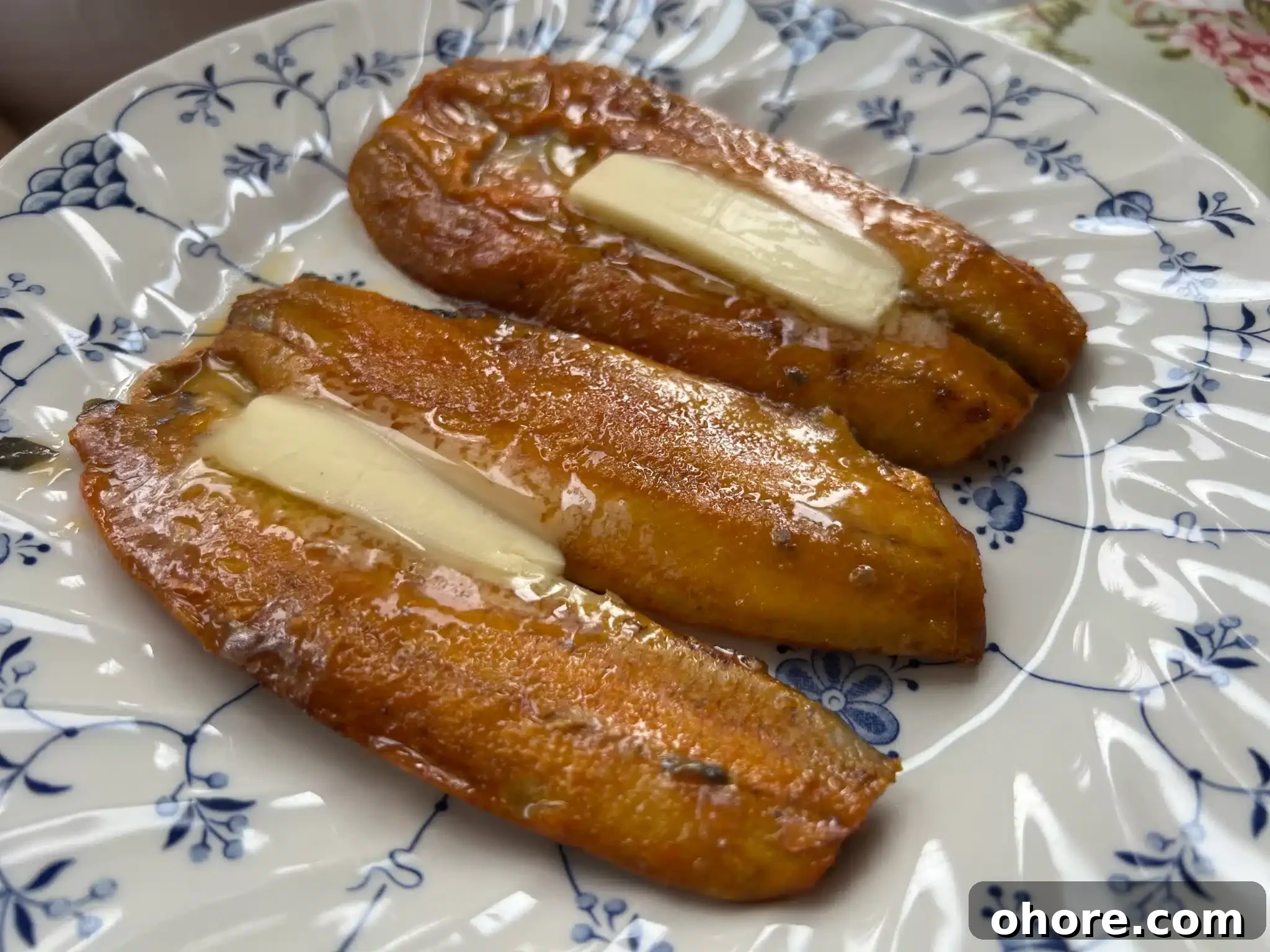 Macro shot of a portion of delicious kippers.
