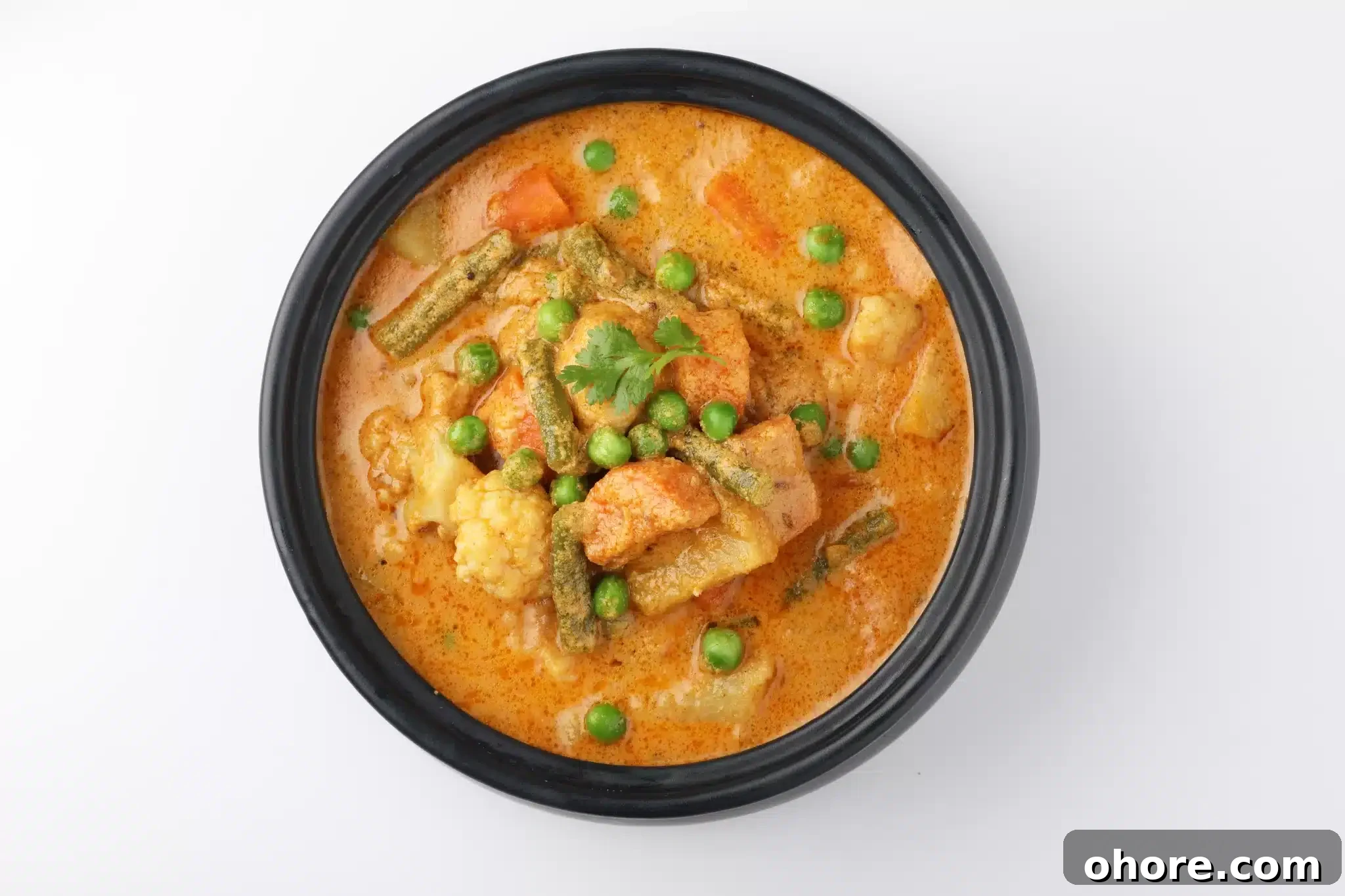 Aerial view of a portion of korma.