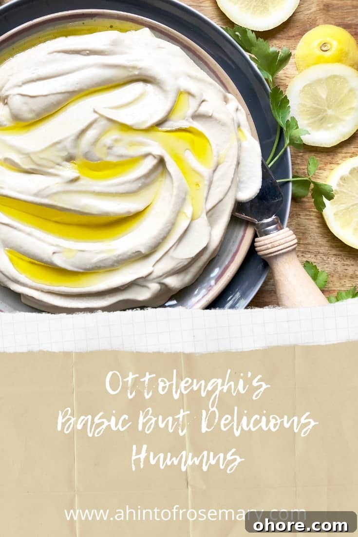 Ottolenghi’s Classic, Flavorful Hummus Recipe 13 Ottolenghi's Basic But Delicious Hummus