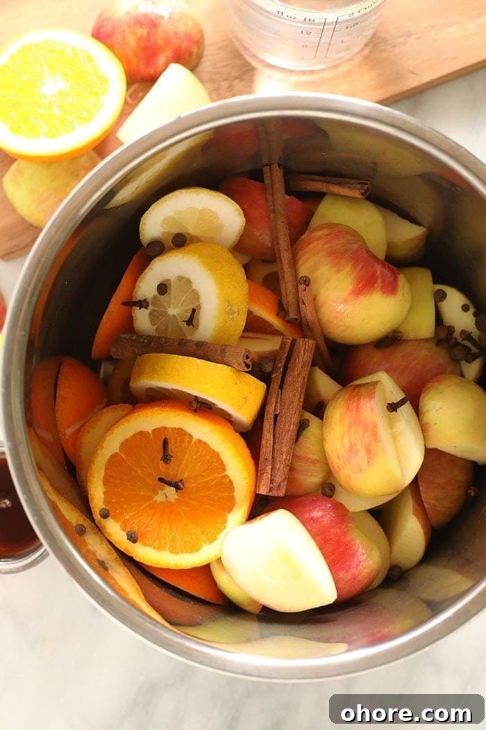 There is nothing like a big mug of hot apple cider. Make yourself some homemade apple cider this season and make it in the Instant Pot! Apple cider ingredients in the Instant Pot