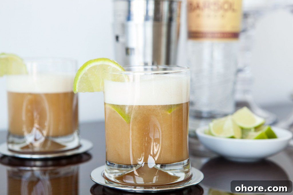 Pisco Sour Cocktail Recipe: Classic Peruvian Drink Guide 3 Pisco Sour