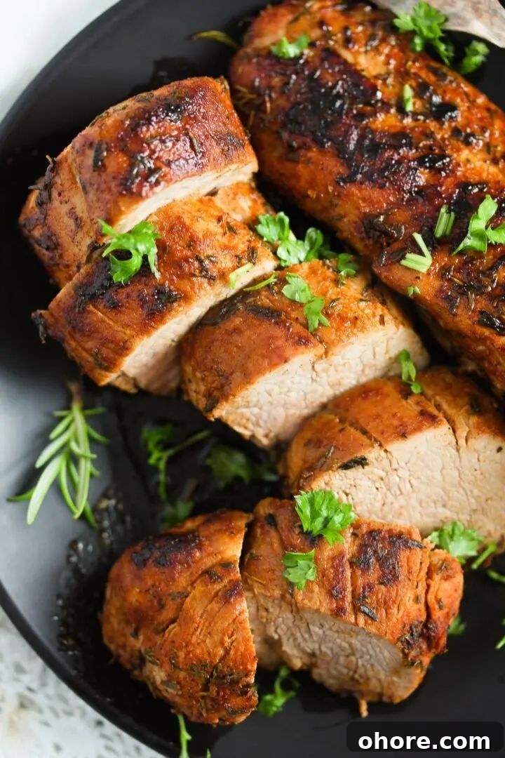 cast iron pork tenderloin