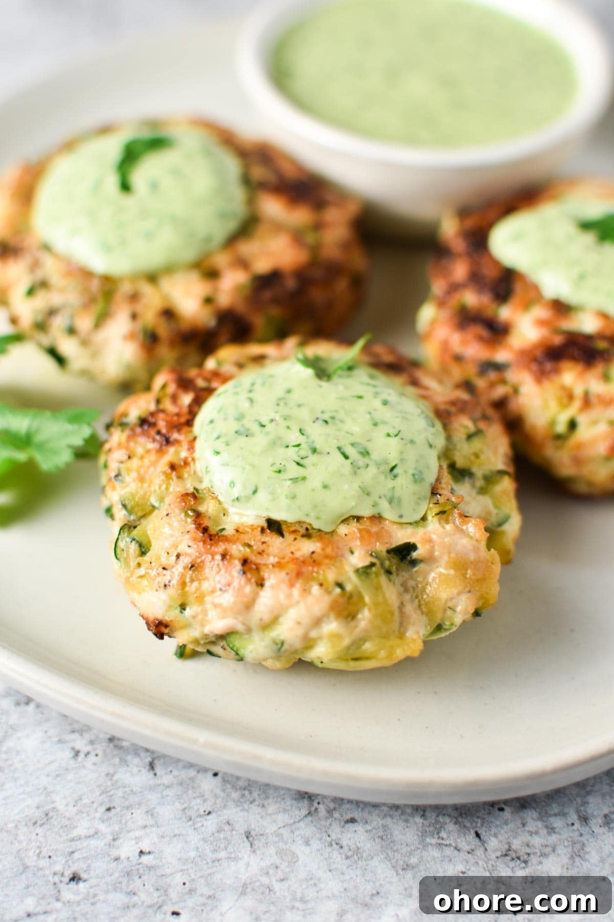 chicken zucchini poppers