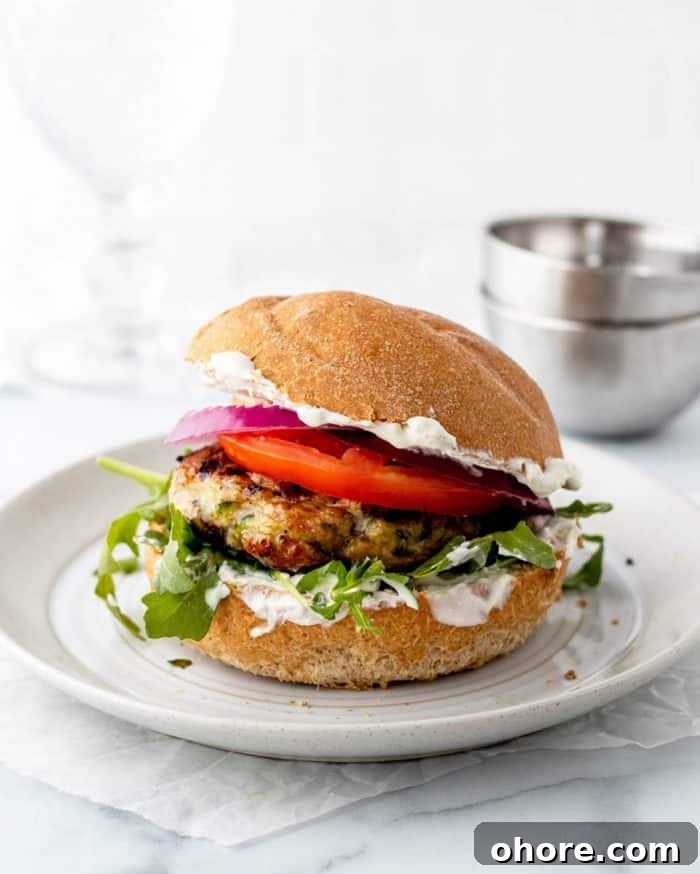 zucchini turkey burgers
