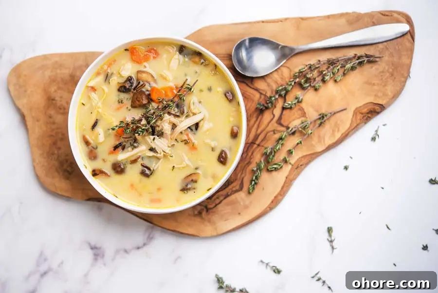 chicken wild rice soup