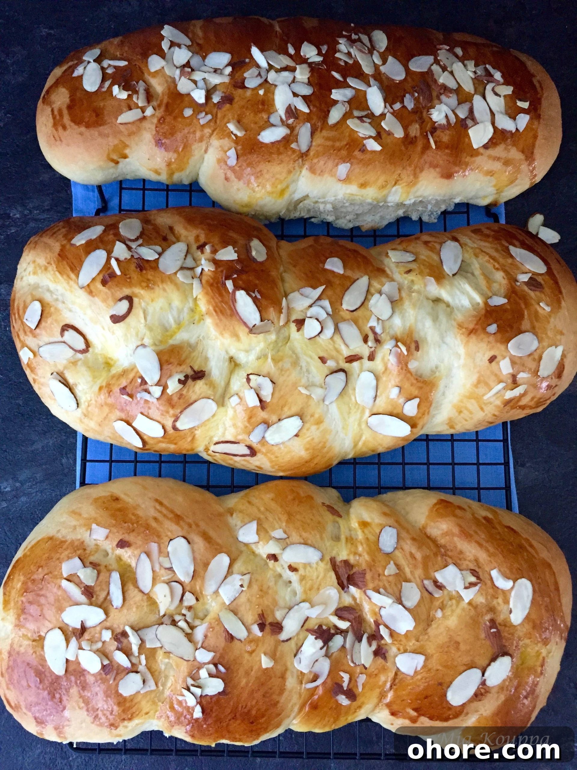 Tsoureki: Traditional Greek Easter Bread Recipe and Tips 14 Tsoureki (Τσουρέκι)