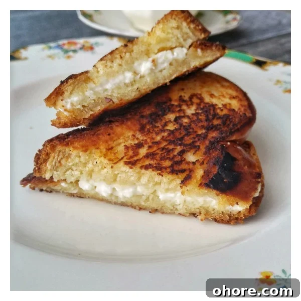 Tsoureki: Traditional Greek Easter Bread Recipe and Tips 18 Tsoureki and feta grilled cheese