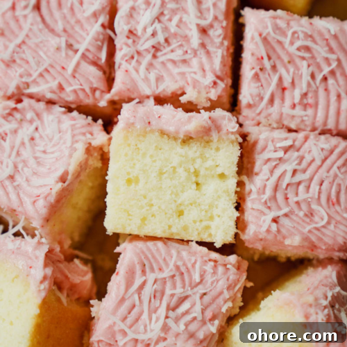 Strawberry Coconut Cake