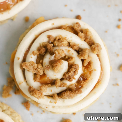 peach cobbler cookies