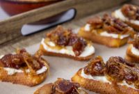 Savory Bacon Jam Crostini Recipe for Entertaining